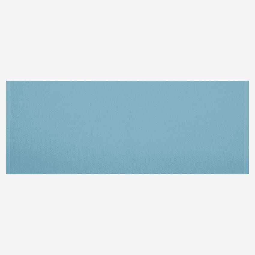 Tapete casa de banho de algodão - 60 x 80 cm - Azul