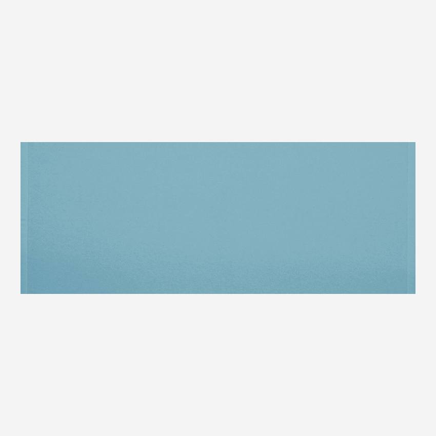 Tapis de bain en coton - 60 x 80 cm - Bleu