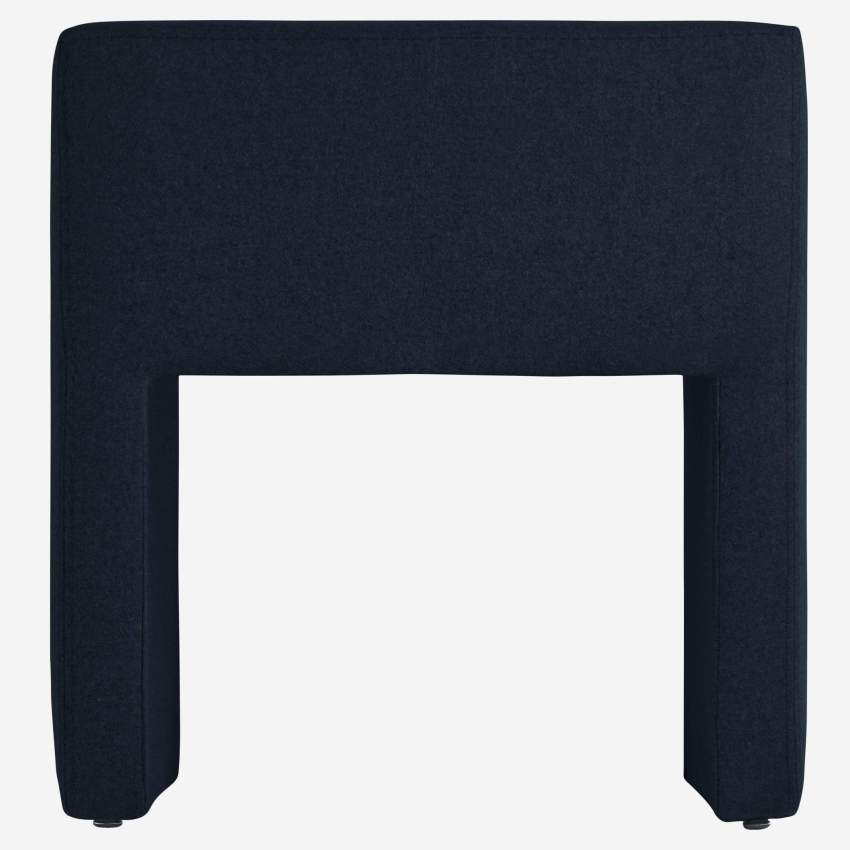 Nachttisch aus Wollfilz - Marineblau