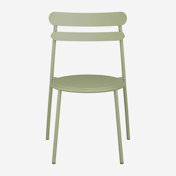 Chaise de jardin en acier – Vert tilleul - Design by Studio Brichet-Ziegler