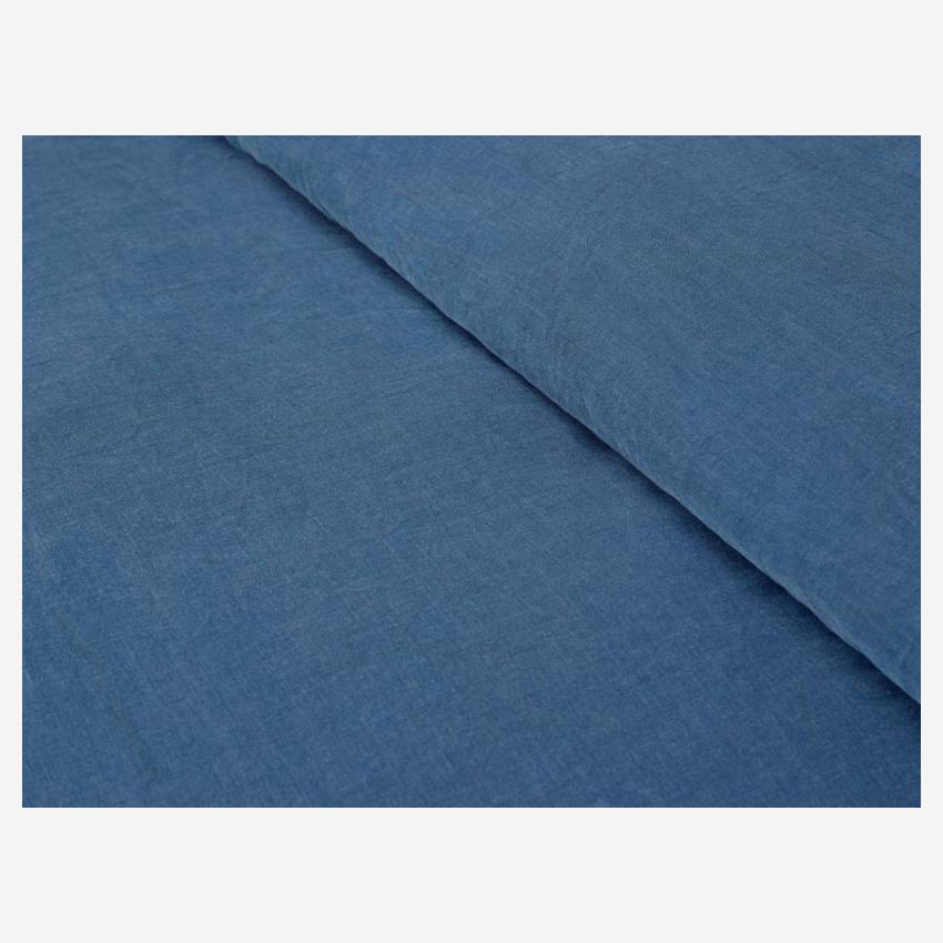 Housse de couette en lin - 240 x 260 cm - Bleu
