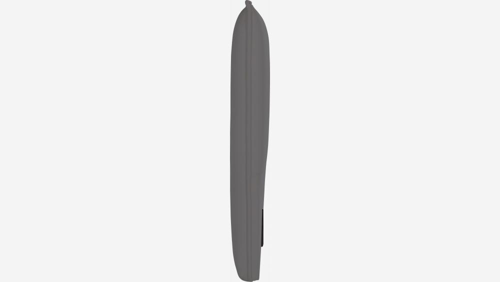 Kopfteil für Bettgestell mit einer Breite von 180 cm aus Stoff - Mausgrau