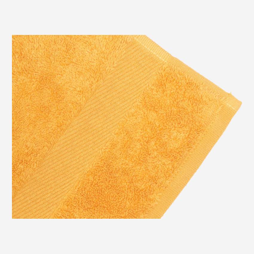 Toalla de invitados de algodón - 30 x 50 cm - Amarillo