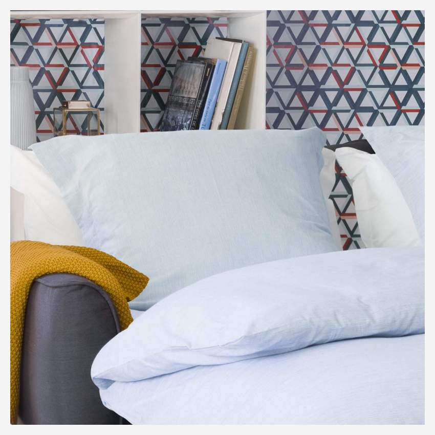 Bettbezug aus Leinen - 200 x 200 cm - Hellblau