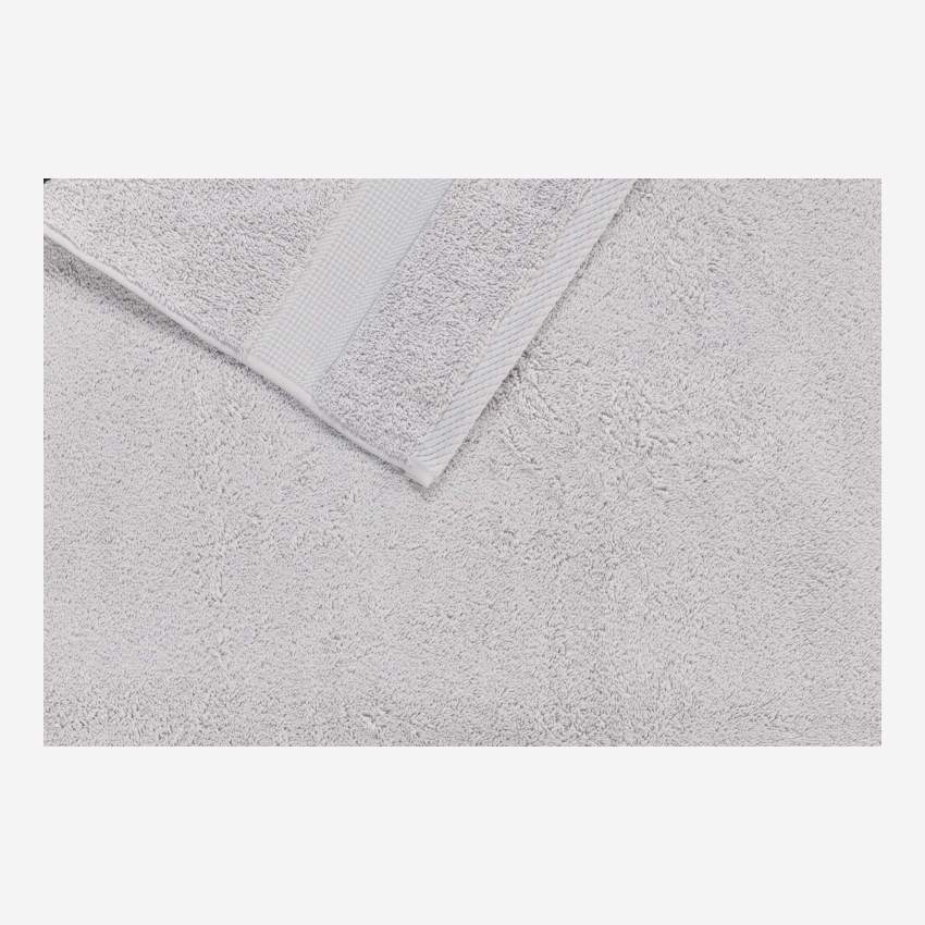 Asciugamano 50x90 cm grigio chiaro