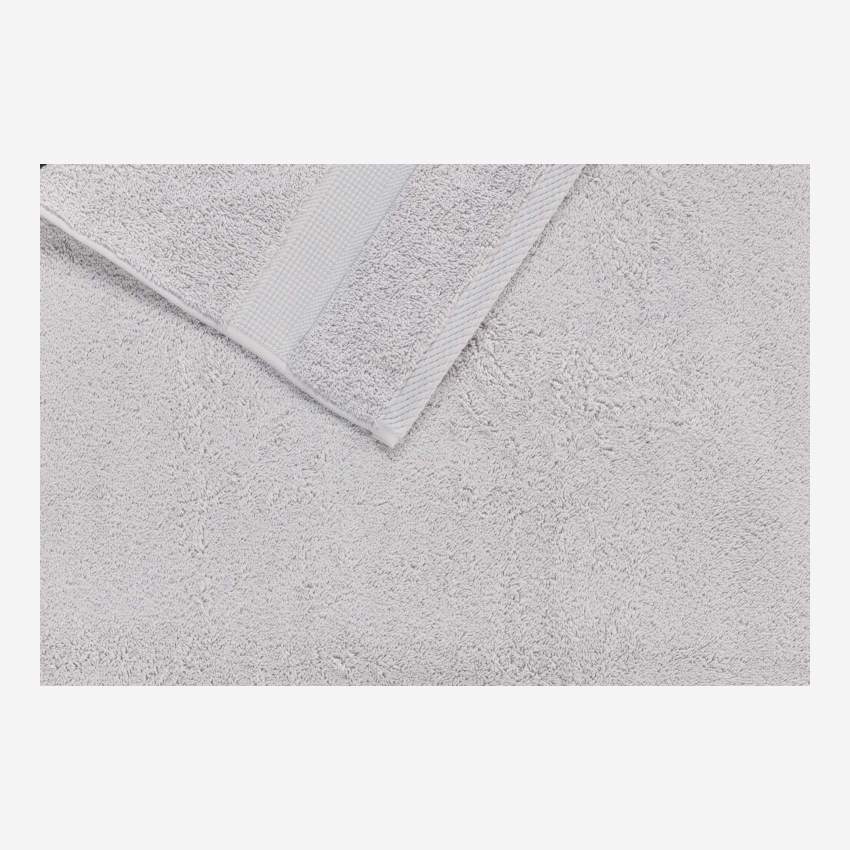 toalla de manos 50x90 gris claro