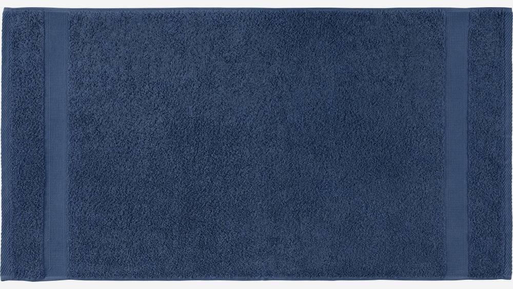 toalla de manos 50x90 azul