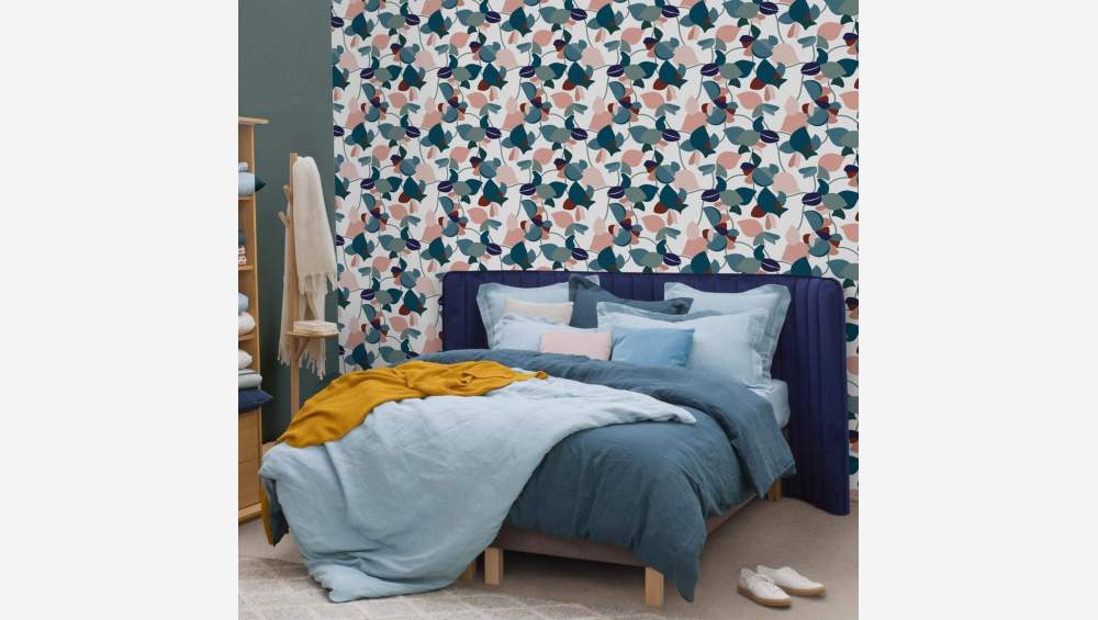 Bettbezug aus Leinen - 240 x 220 cm - Grün