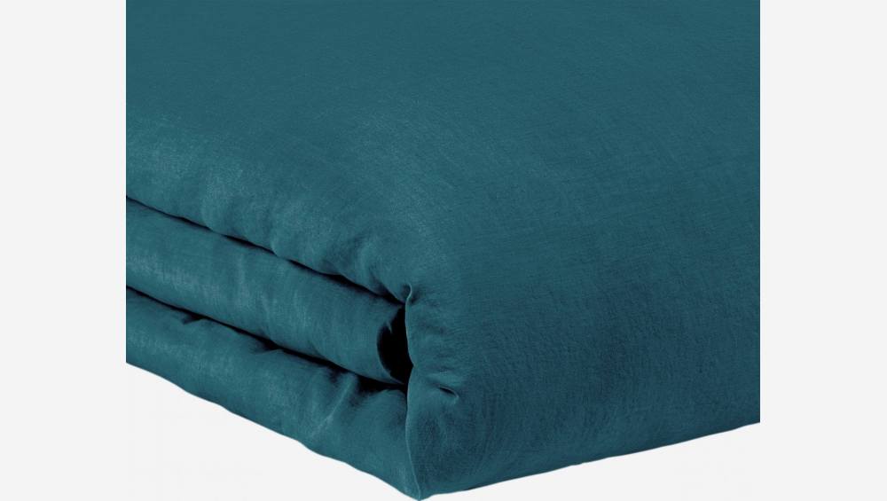 Bettbezug aus Leinen - 240 x 220 cm - Grün