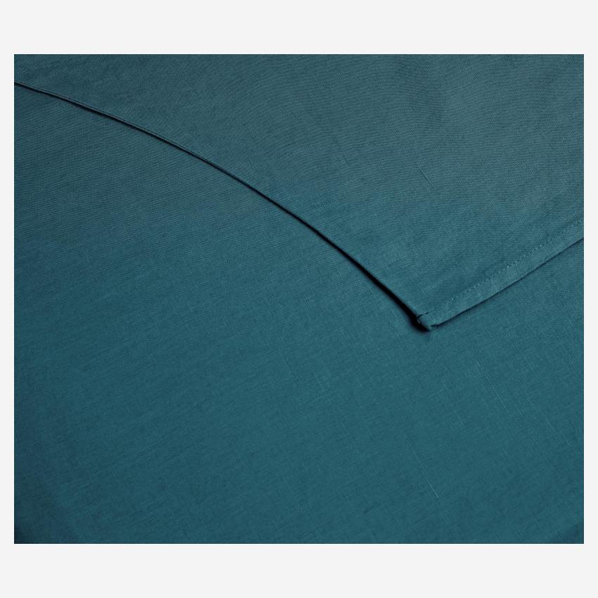 Bettbezug aus Leinen - 260 x 240 cm - Grün