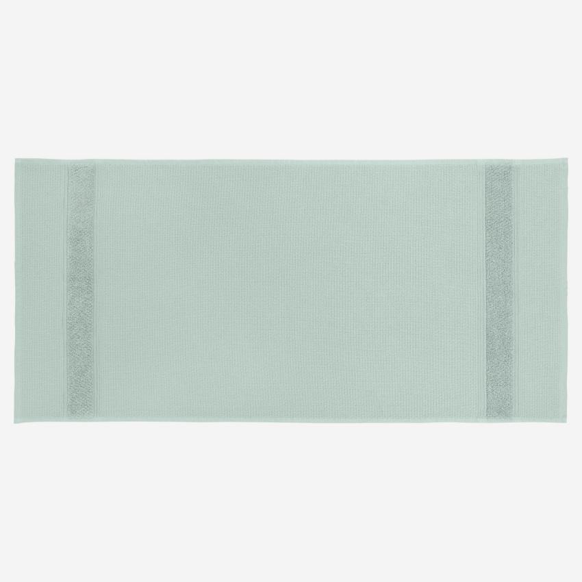 Toalla de manos de algodón - 50 x 100 cm - Verde celadón