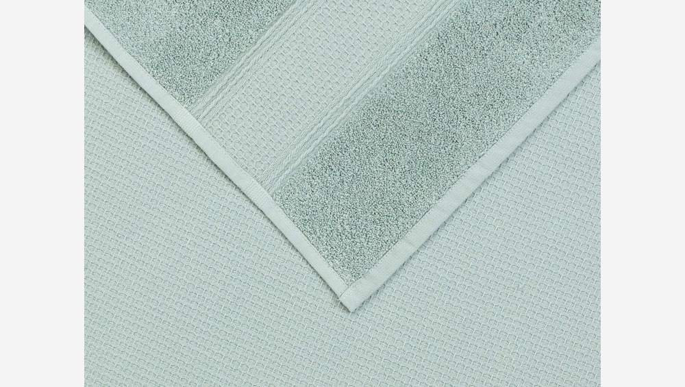 Asciugamano in cotone - 50 x 100 cm - Verde celadon