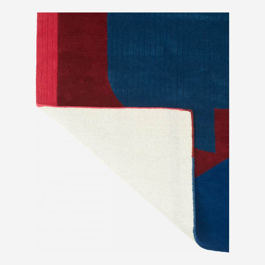 Tapis en laine tufté main - 170 x 240 cm - Multicolore - Création de Floriane Jacques