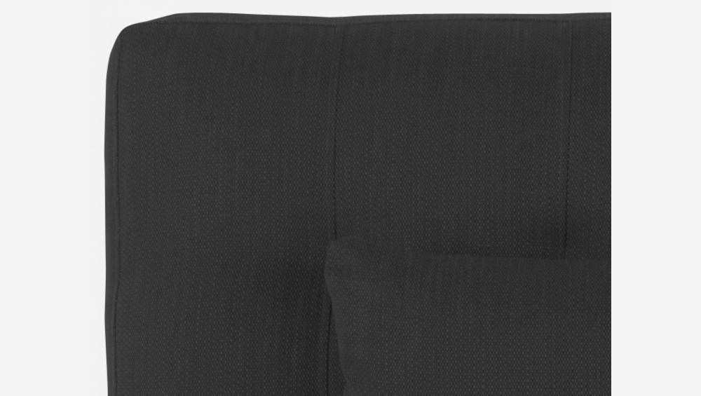 Sofá em tecido Cinza antracite