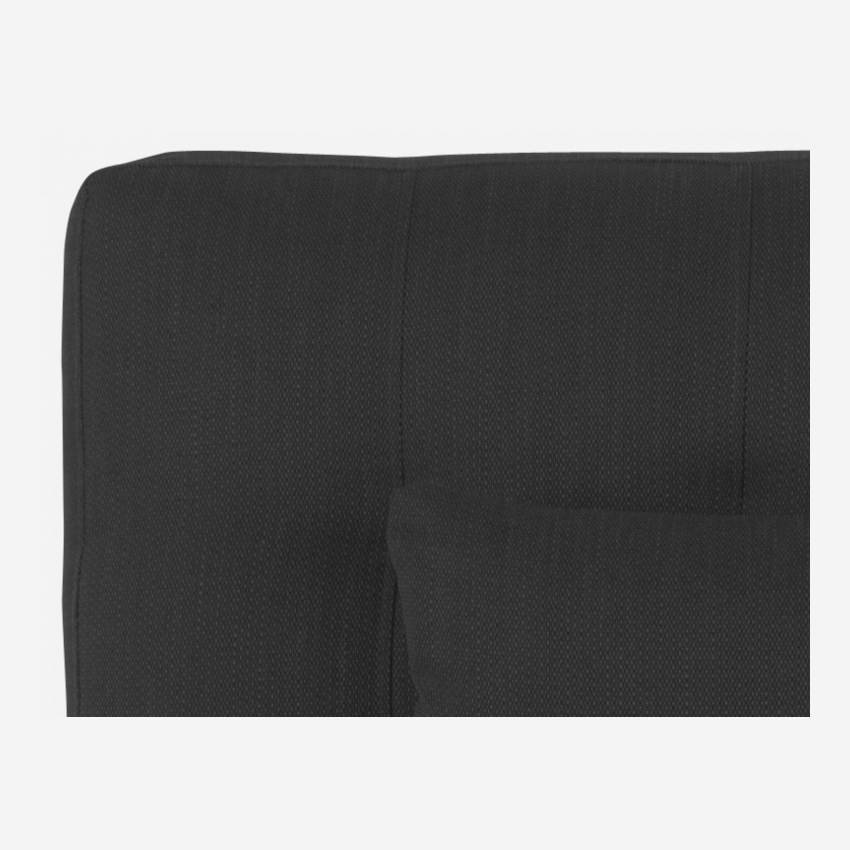 Sofá em tecido Cinza antracite