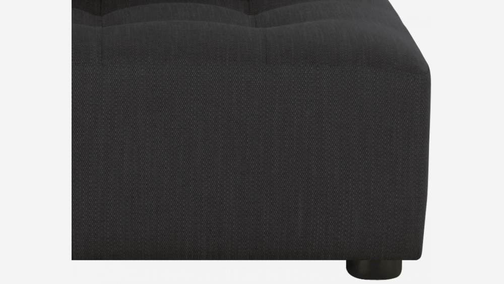 Chauffeuse en tissu - Gris anthracite