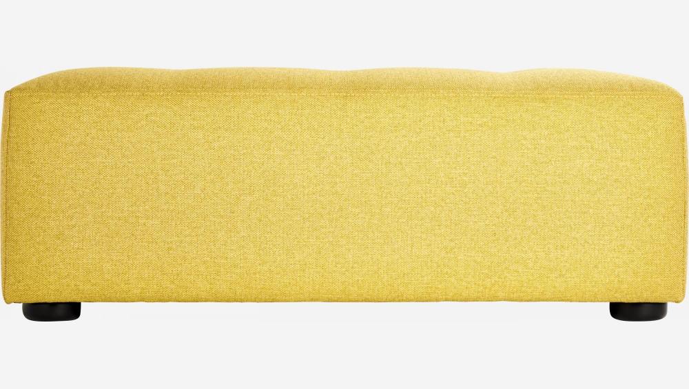 Repousa-pés de tecido - Amarelo mostarda