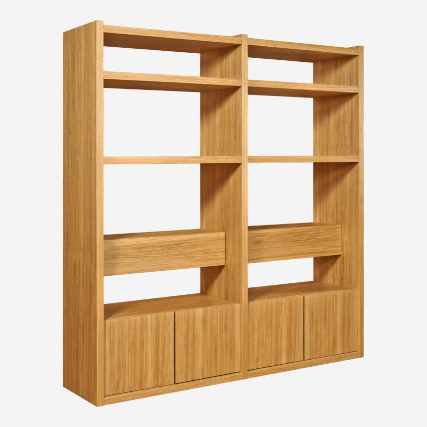 Uitbreiding groot model voor boekenkast van eikenhout