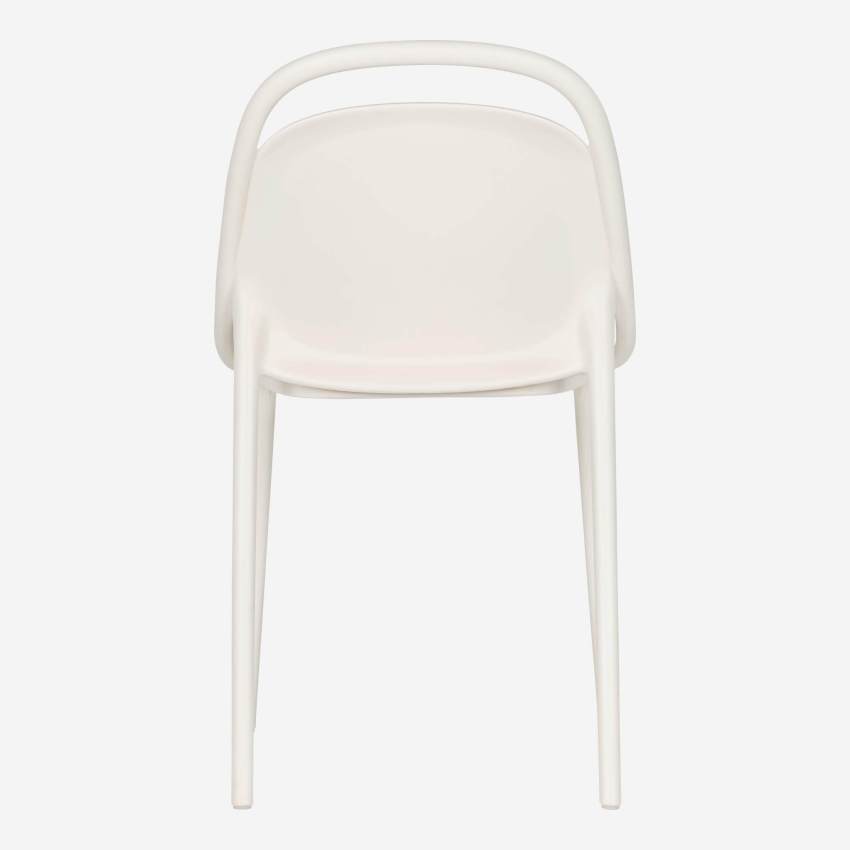 Stuhl aus Polypropylen - Weiß