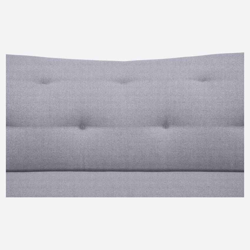 Sofá de tecido cinza de 3 lugares - Design by Adrien Carvès