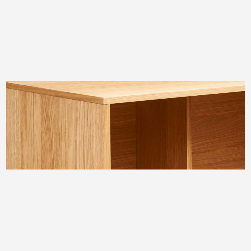 Grote modulaire opbergkist - Naturel hout