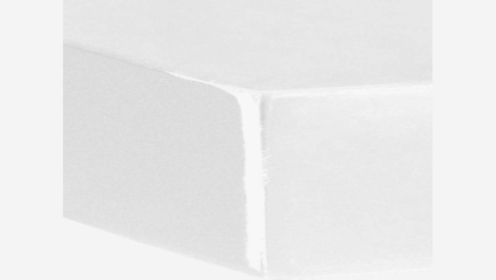 Scaffale laccato 120 cm - Bianco