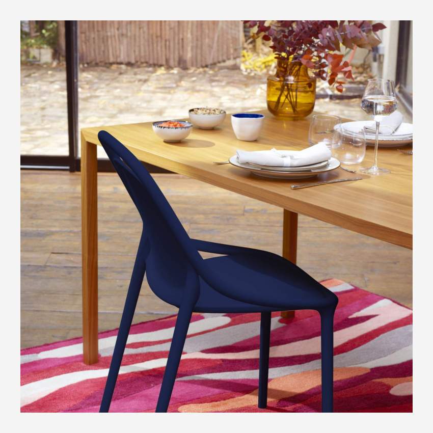 Chaise en polypropylène - Bleu - Design by Eugeni Quitllet