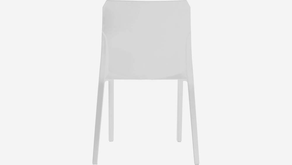 Chaise  en polypropylène et  fibre de verre - Blanc