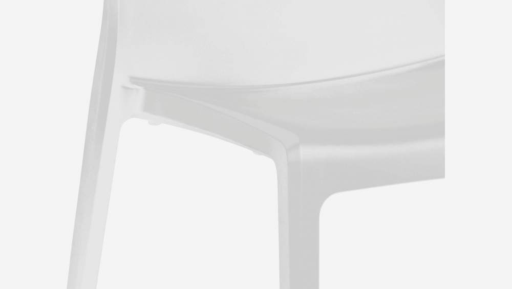 Chaise  en polypropylène et  fibre de verre - Blanc
