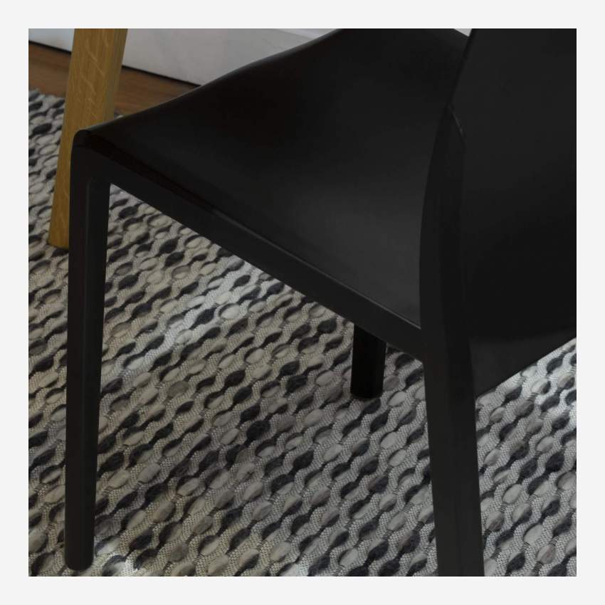 Chaise  en polypropylène et  fibre de verre - Noir