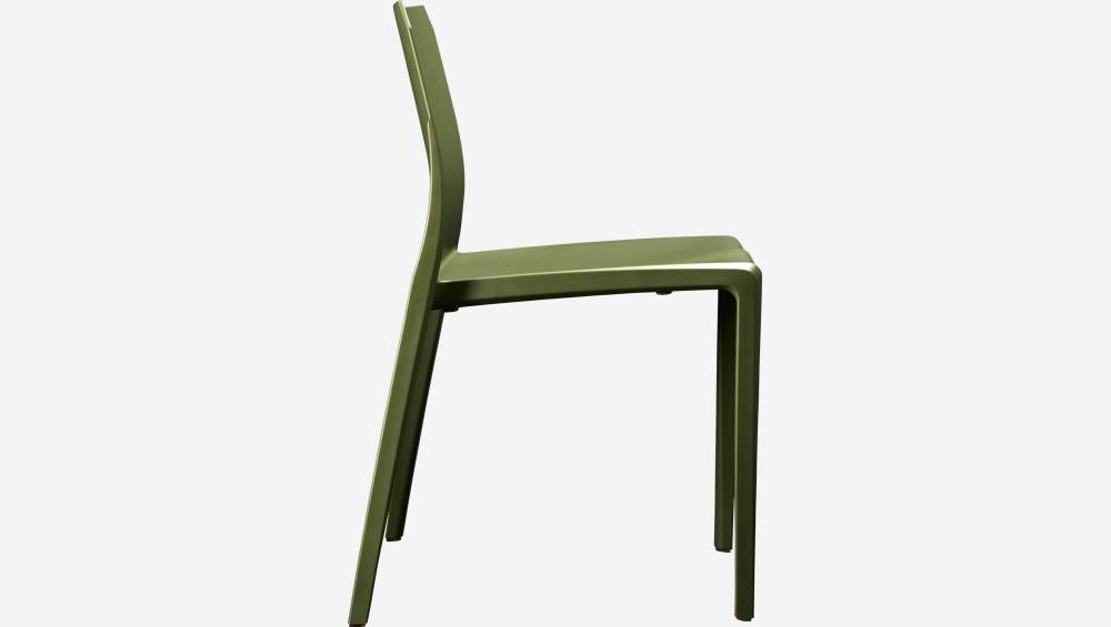 Chaise  en polypropylène et  fibre de verre - Vert
