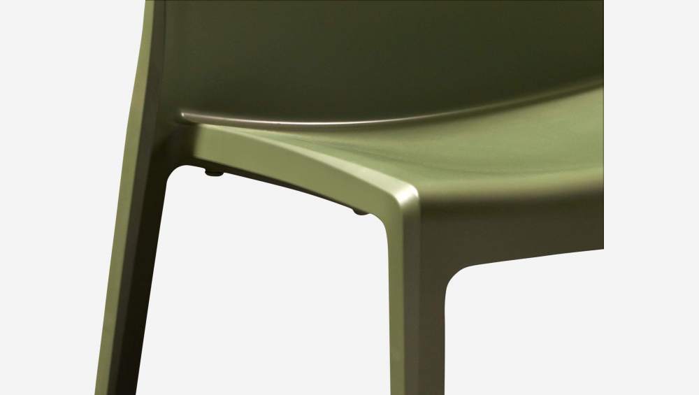 Sedia in polipropilene e fibra di vetro - Verde