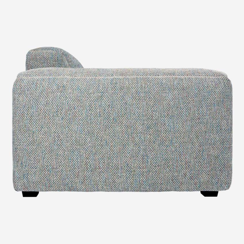 2-Sitzer Sofa, Stoff Bellagio - blau
