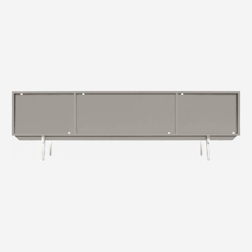 AV-Möbel - 180 cm - grau lackiert