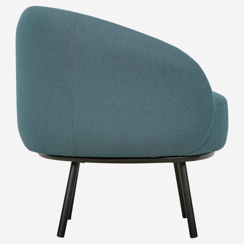 Sessel aus Stoff - Hellblau - Design by Adrien Carvès