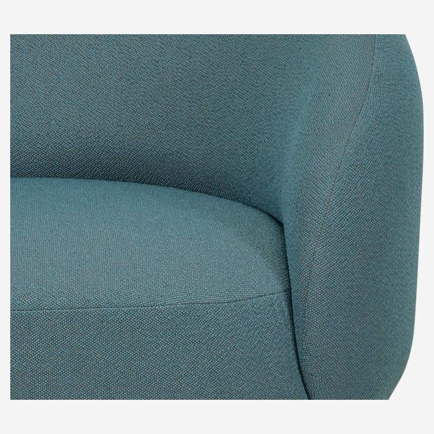 Poltrona de tecido - Azul claro - Design by Adrien Carvès