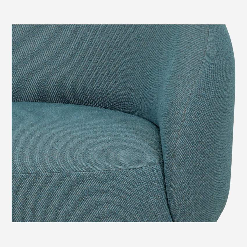 Sillón cabriolet de tela - Azul claro - Design by Adrien Carvès