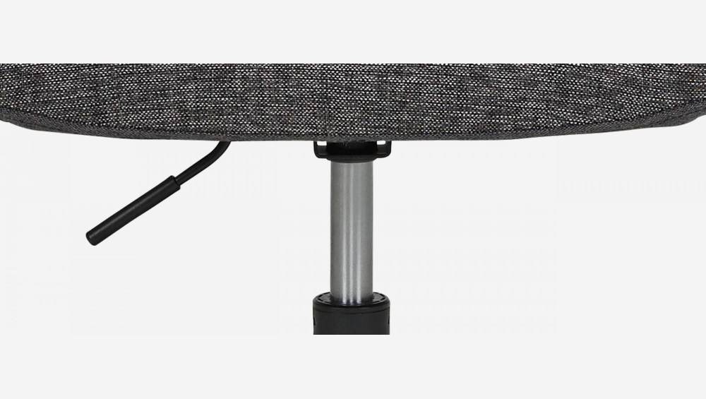 Schreibtischstuhl aus Stoff - Grau