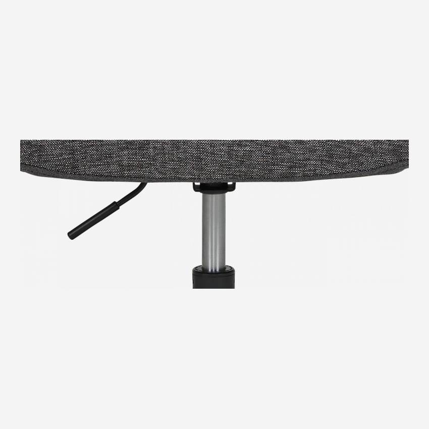 Schreibtischstuhl aus Stoff - Grau