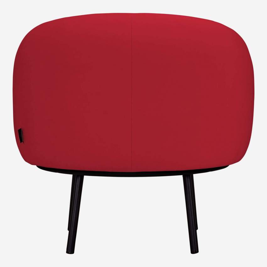 Poltrona in velluto - Rosso - Design by Adrien Carvès