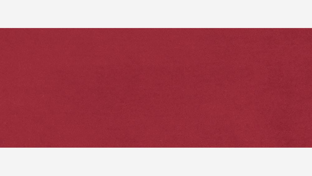Poltrona de veludo - Vermelho - Design by Adrien Carvès