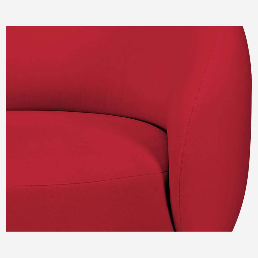 Sessel aus Samt - Rot - Design by Adrien Carvès