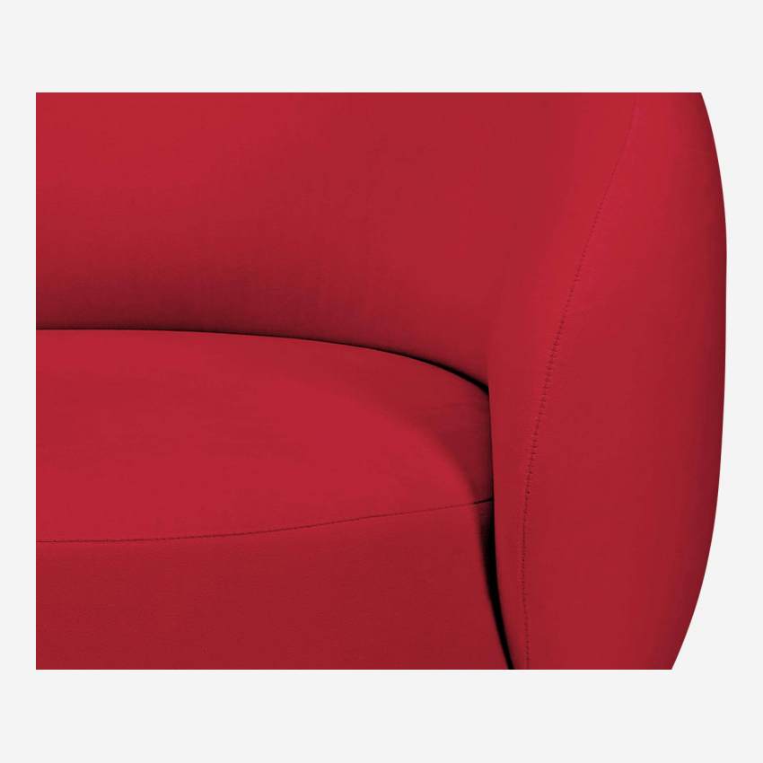 Fauteuil van fluweel - Rood - Design by Adrien Carvès