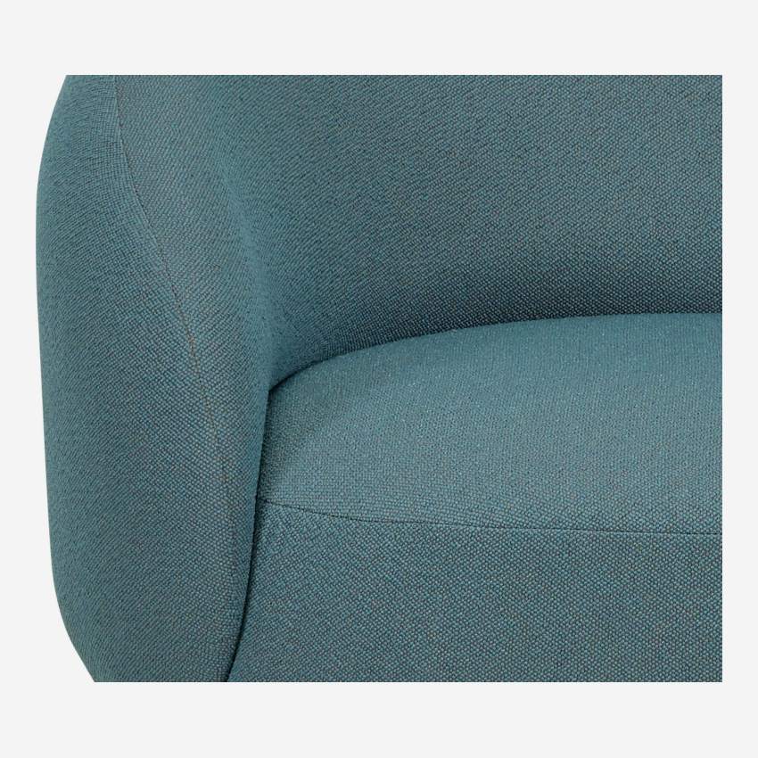 Chaise longue en Terciopelo - Azul claro
