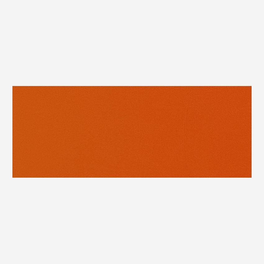 Canapé 2 places en velours - Orange - Design by Adrien Carvès
