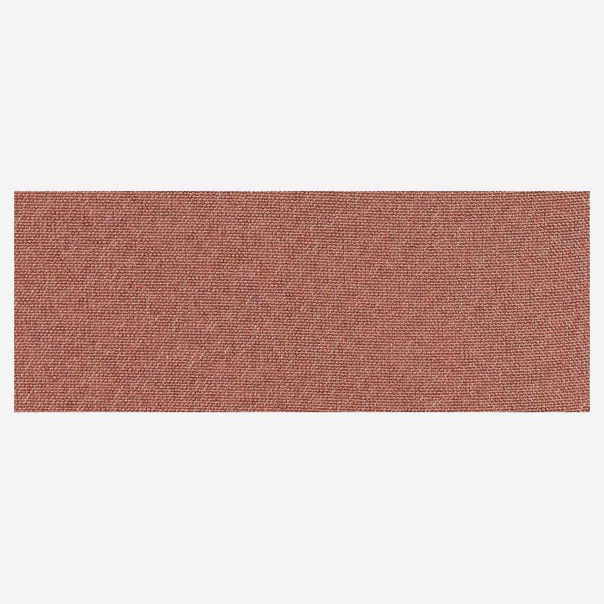 Sofá de tecido de 2 lugares - Cor-de-rosa