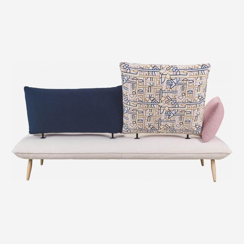 2-Sitzer-Sofa aus Stoff - Motiv by Floriane Jacques