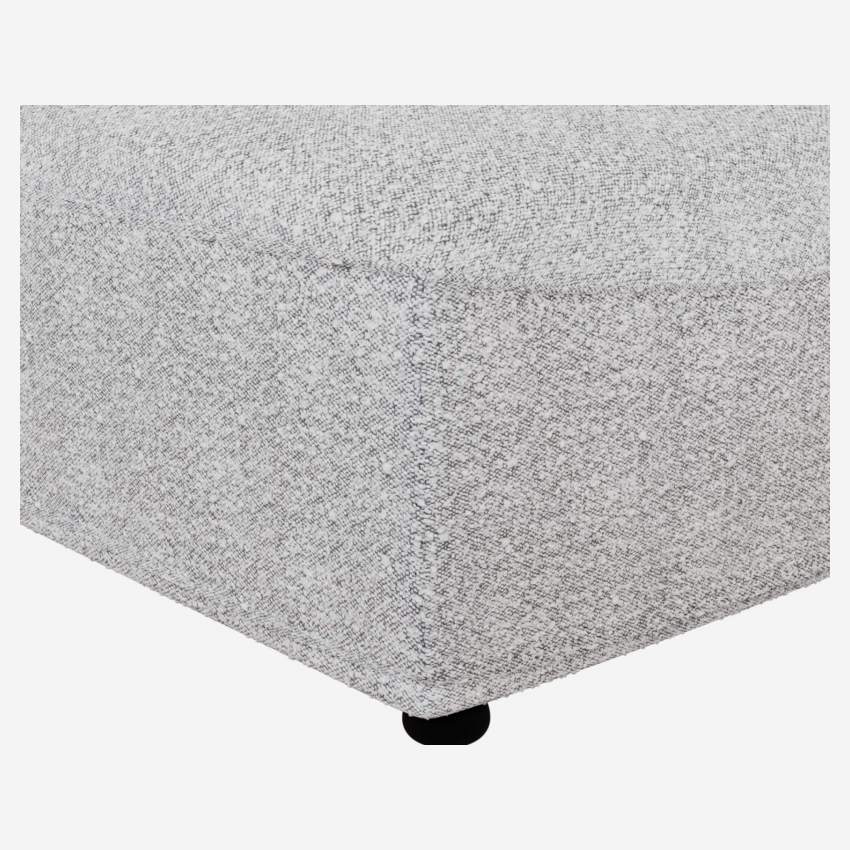 Sofá de tecido - Cinza