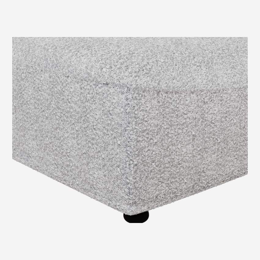 Sofá de tecido - Cinza