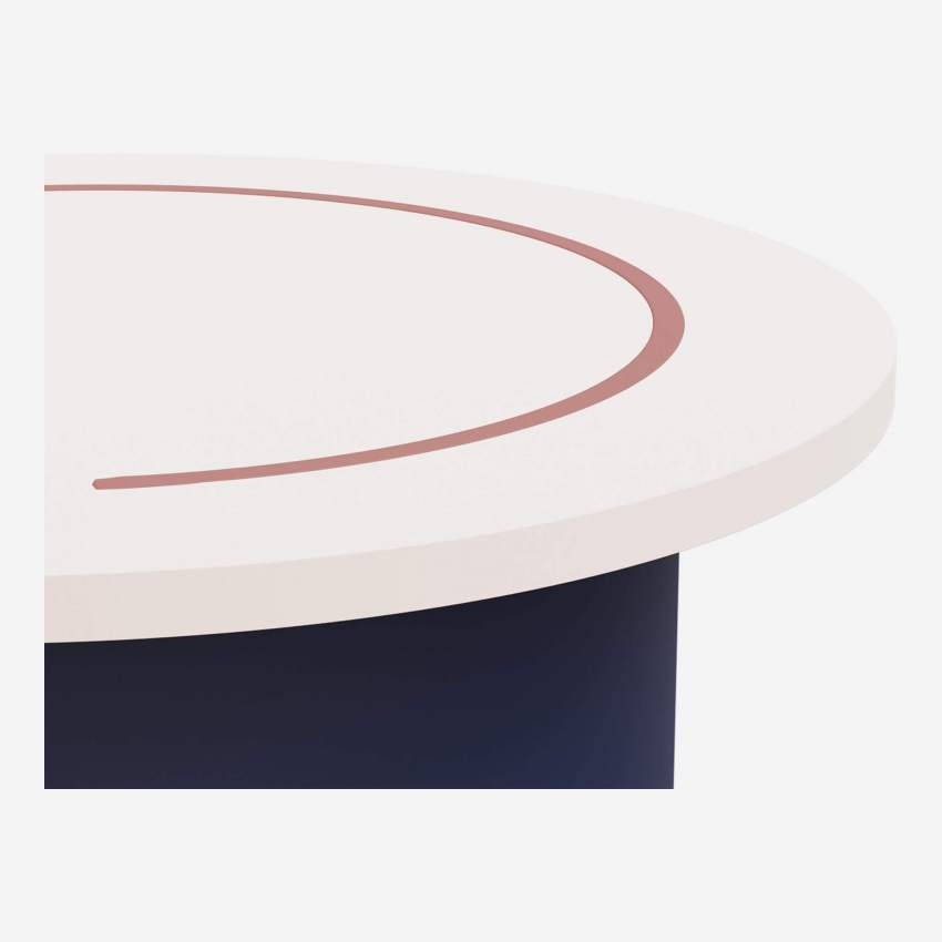 Runder Beistelltisch mit abnehmbarer Tischplatte und Staufach - 60 x 35 cm - Design  by Studio Habitat